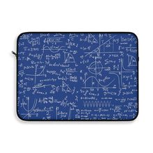 Load image into Gallery viewer, Numerical Incantations Laptop Case - Navy Blue
