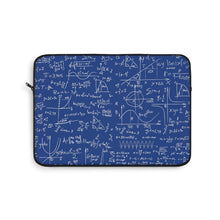 Load image into Gallery viewer, Numerical Incantations Laptop Case - Navy Blue
