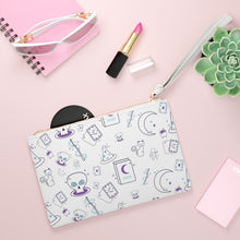 Load image into Gallery viewer, Spellbound White Clutch Bag
