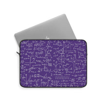 Load image into Gallery viewer, Numerical Incantations Laptop Sleeve - Purple
