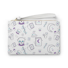 Load image into Gallery viewer, Spellbound White Clutch Bag
