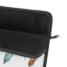 Load image into Gallery viewer, Sorceress&#39; Wing Watercolor Feather Laptop Sleeve
