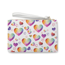 Load image into Gallery viewer, Heartstone Vegan Leather Clutch Bag
