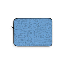 Load image into Gallery viewer, Numerical Incantations Laptop Case - Sky Blue
