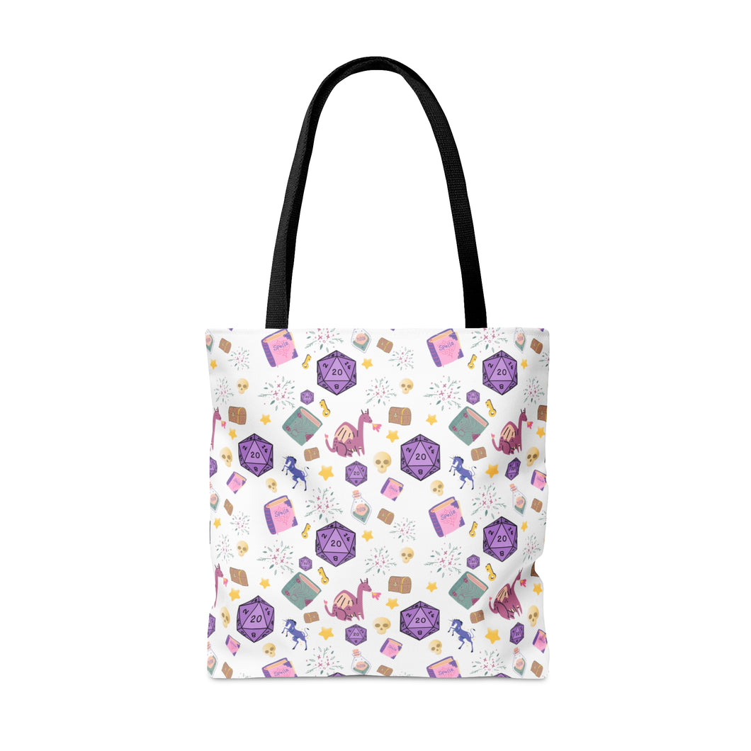 Fantasy Forever Tote Bag - White -