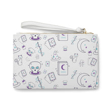 Load image into Gallery viewer, Spellbound White Clutch Bag
