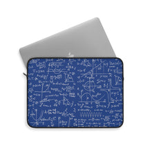 Load image into Gallery viewer, Numerical Incantations Laptop Case - Navy Blue
